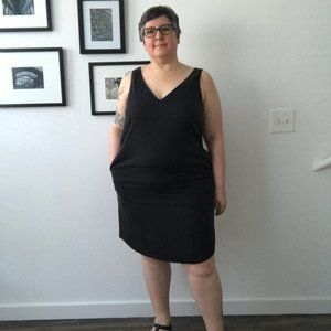 NWT UNIVERSAL STANDARD Jade V-Neck Shift 14/16 (S)